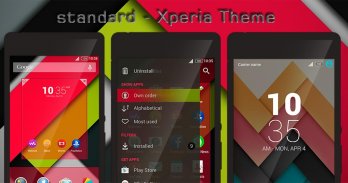 standard | Xperia™ Theme screenshot 0