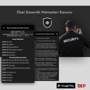 Özel Güvenlik Hizmetleri Kanunu screenshot 2