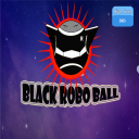 Black Ball Robo Icon