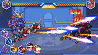机甲枪神战士 - 超级机器人拼装战斗游戏,科幻枪战射击对战 screenshot 1