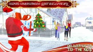 Santa Christmas Gift Delivery Game screenshot 1
