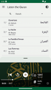 Quran French - Arabic in Audio screenshot 0
