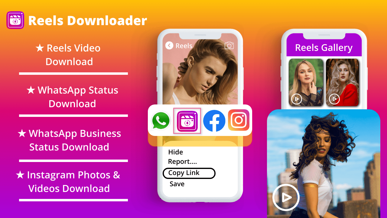 Reels Downloader For Instagram - APK Download for Android