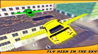 Flying Sports Muscle Car Sim screenshot 14
