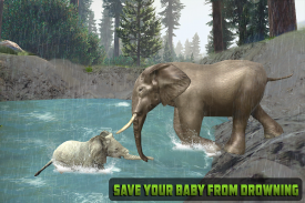 Wild Elephant Family Simulator screenshot 18