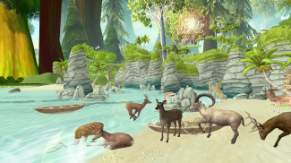 Deer Racing in Jungle screenshot 2