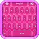 Merah muda Keyboard