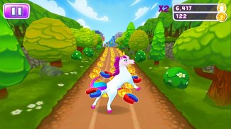 Unicorn Run Magical Pony Run screenshot 2