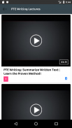 Learn PTE Exam Video Lectures screenshot 0