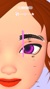 Eyebrows Art 3D screenshot 0