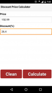 Discount Calculator - how to calculate percentage screenshot 0