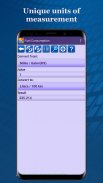 Calculator convertor unități screenshot 3