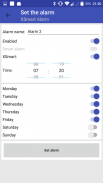 Smart Alarm for Mi Band (XSmart) screenshot 1