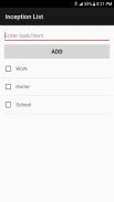 Inception List: Todo List, Tasks screenshot 2