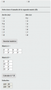 Math Help - Matrix Calculator screenshot 6