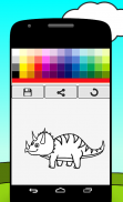 Coloring Dinosaurs screenshot 7