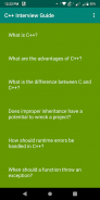 C++ Interview Guide screenshot 1