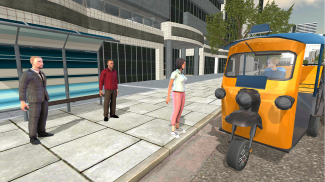 Tuk Tuk Auto Rickshaw Games 3D screenshot 14