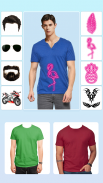 Men T-Shirt Design Photo Maker screenshot 0