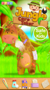 Jungle Animal Kids Care Games screenshot 10