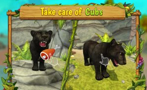 Panther Family Sim screenshot 2