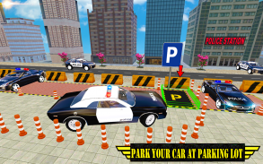 polícia carro estacionamento: 3d aventura screenshot 3