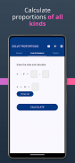 Solucionador de proporções screenshot 13
