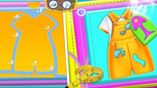 Pretend fashion tailor boutique: Dressmaker game screenshot 3