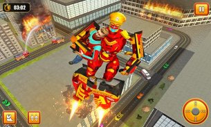 Firefighter Robot Rescue Hero screenshot 8