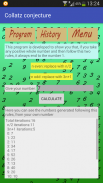 Collatz Conjecture screenshot 2