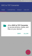 DOC to TXT converter screenshot 0