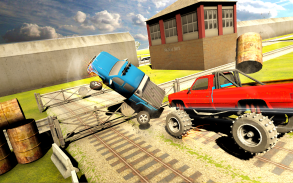 Speed Bump Car Crash Ramp Race screenshot 8