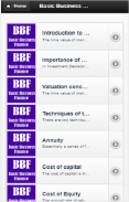 Basic Business Finance screenshot 1