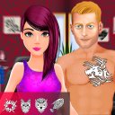 Tattoo simulator : Saloon Art