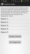 Contacts Hacker - Prank App screenshot 3