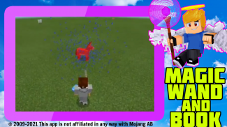 Magic wand and book mod screenshot 0