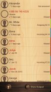 Theme for ExDialer Wooden screenshot 1