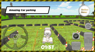 3 डी सीमेंट ट्रक पार्किंग screenshot 2