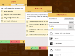 RTO Exam in Telugu( Andhra Pradesh and Telangana) screenshot 1