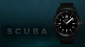 Scuba Diver Watch Face screenshot 0