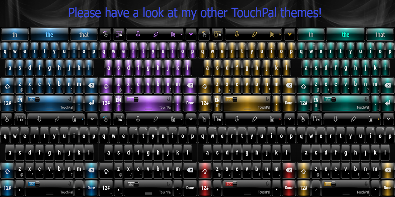 Frame Black Touchpal Theme 1 3 Descargar Apk Android Aptoide - awertyuio roblox