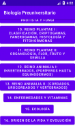 Biología Preuniversitario screenshot 6