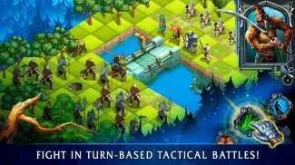 Heroes of War Magic.  Turn-based strategy screenshot 1