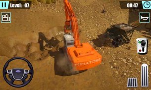 Heavy Excavator Simulator Indonesia - Crane Game screenshot 2