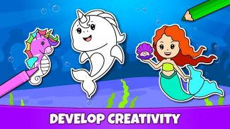 Unicorn Coloring Book & Games screenshot 6