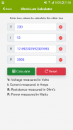 Ohm's Law Calculator screenshot 2