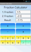 Kalkulator frakcja screenshot 0