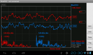 BlueDSO Oscilloscope screenshot 0