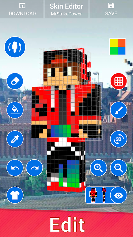 3D Skins Maker for Minecraft - APK Download for Android