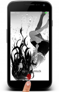 Finger Anime LockScreen OS10 screenshot 0